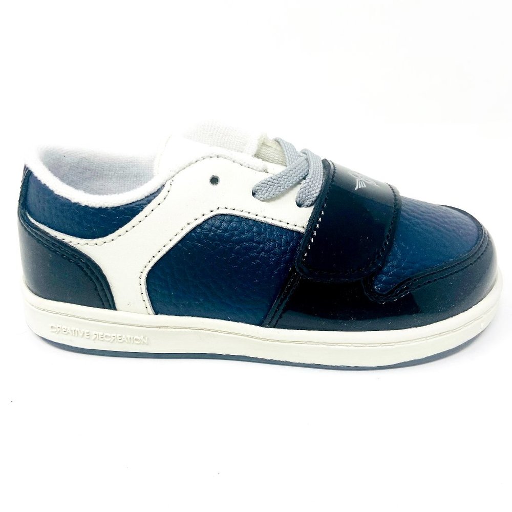 Creative Recreation Navy and White Kids Sneakers